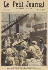Preparations for the French Military Expedition to Madagascar